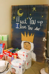 where the wild things are baby shower decor