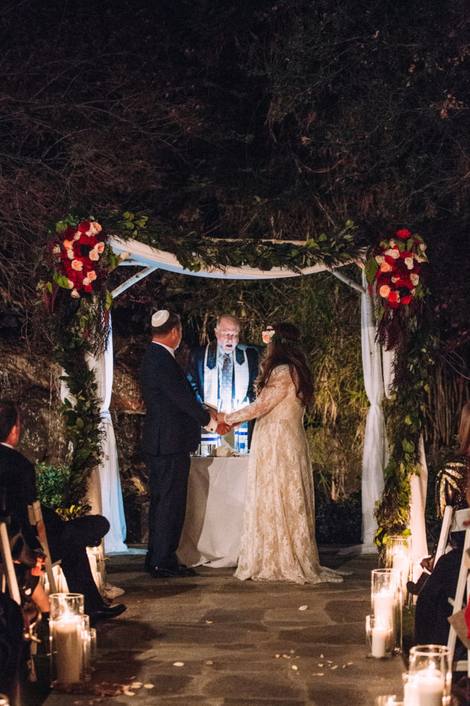 Fall Wedding at Calamigos Ranch, ceremony