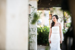 Classic and vintage wedding at Calamigos Ranch, bridal portrait