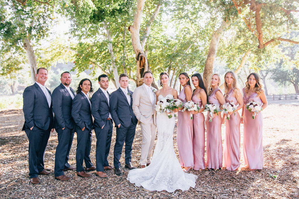 Bridal Party Lily Ashwell Dresses Blue Suits Pink Dresses