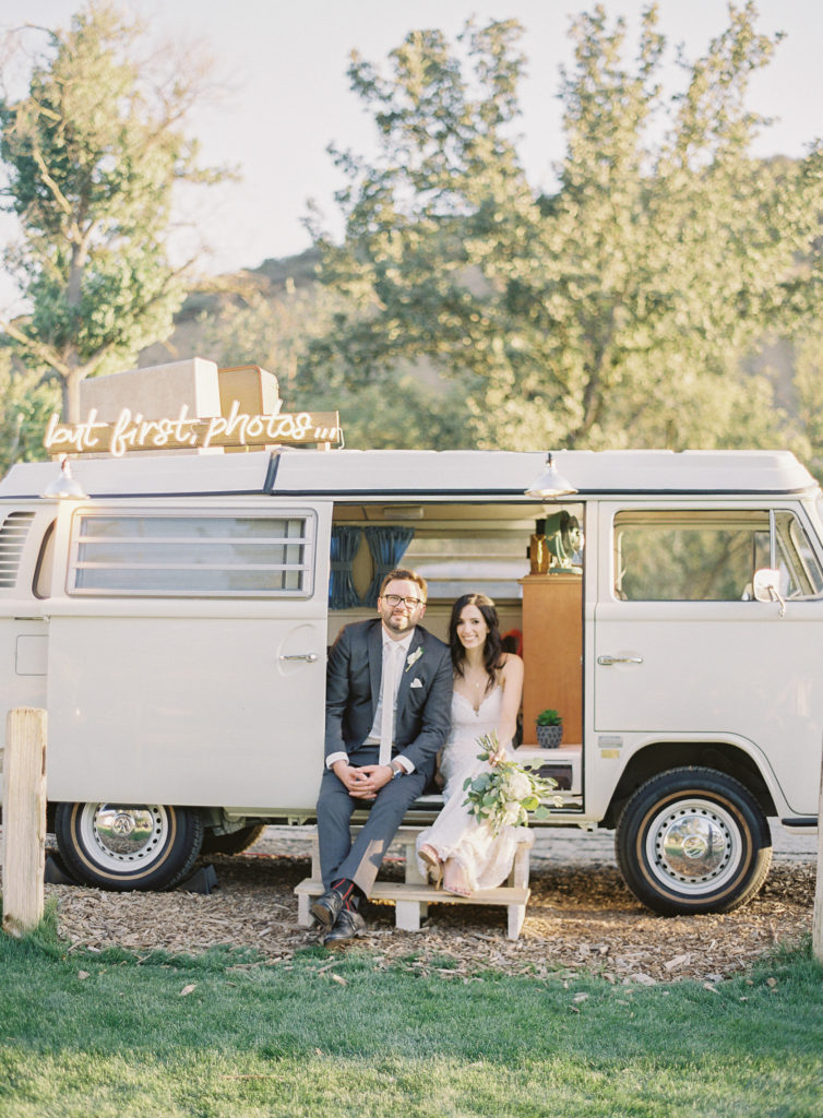 Photobooth Bus VW Van for weddings