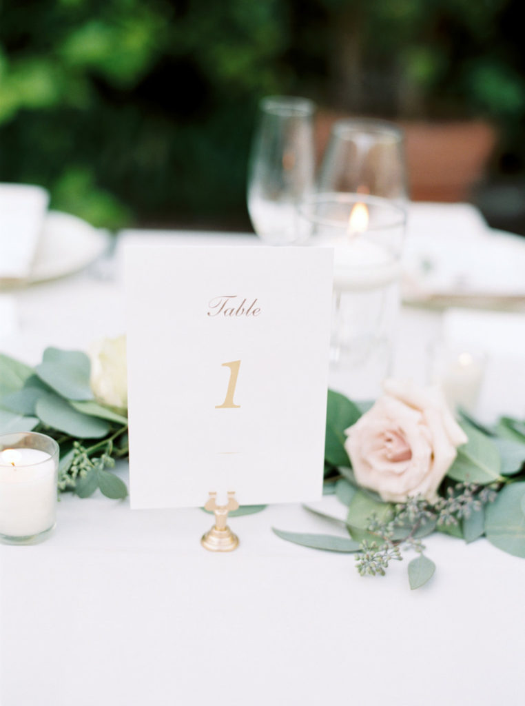 minted wedding table numbers, gold wedding table number, simple table number, gold and blush