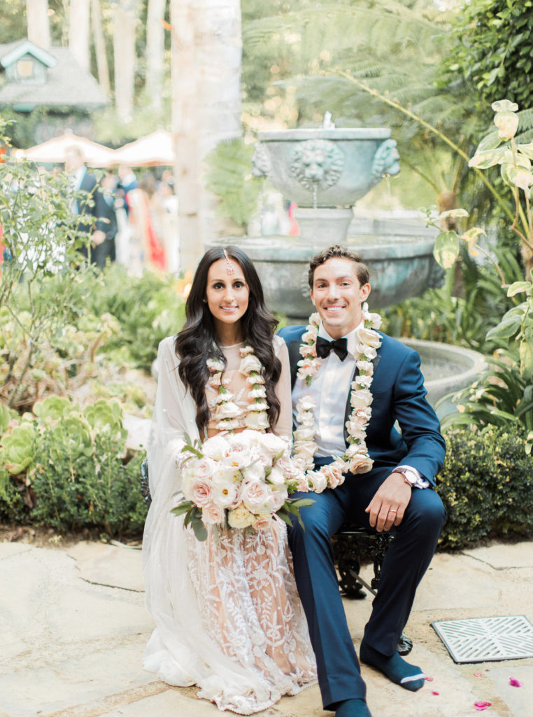 Butterfly Lane Estate wedding, private estate wedding in Montecito, Indian and Christian wedding