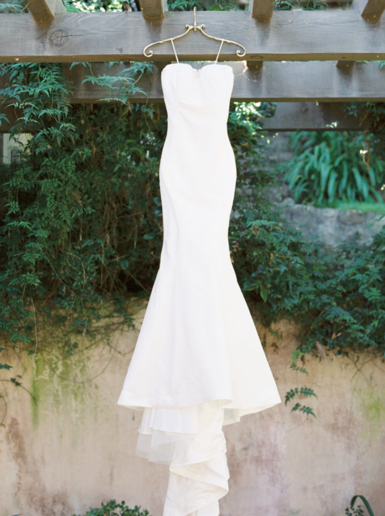 wedding dress, white mermaid wedding dress