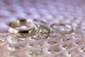 wedding ring detail shot