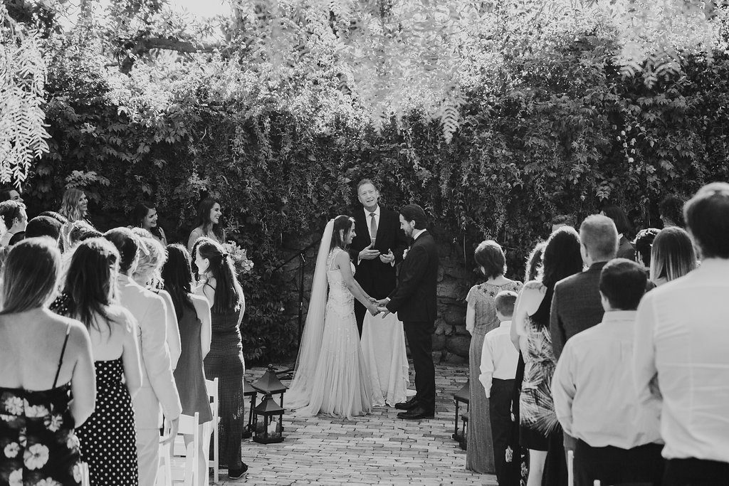 Rancho Buena Vista Adobe wedding ceremony