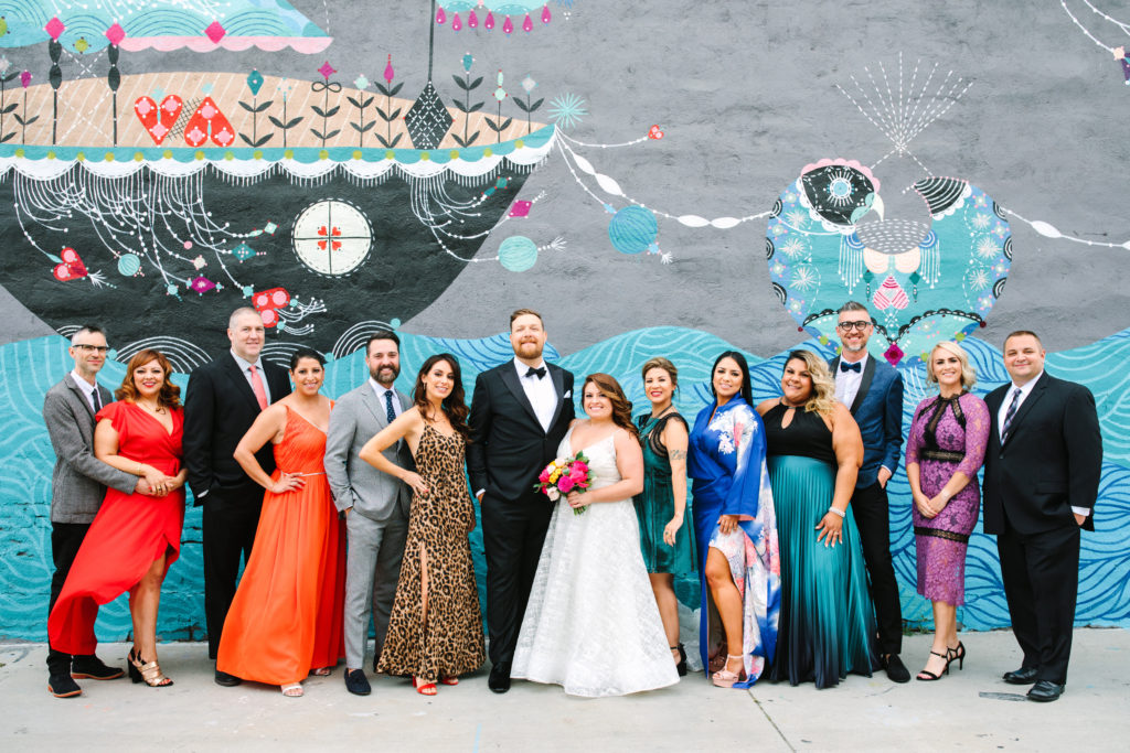 A colorful wedding at Unique Space LA