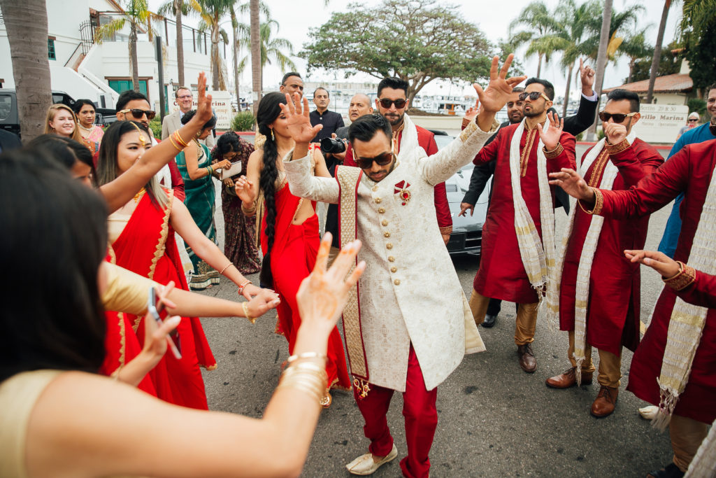 Stunning Indian Wedding baraat in San Pedro