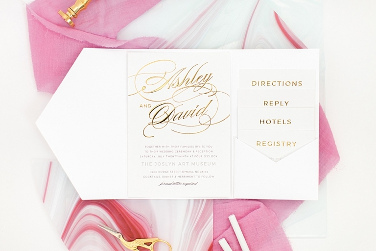 Feathered Arrow Event and Wedding Planning, Basic Invite customized wedding invitations