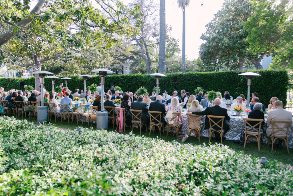 An Al Fresco Wedding reception at the Valley Hunt club, Italian inspired wedding reception