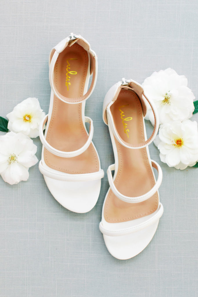 minimalist bridal shoes