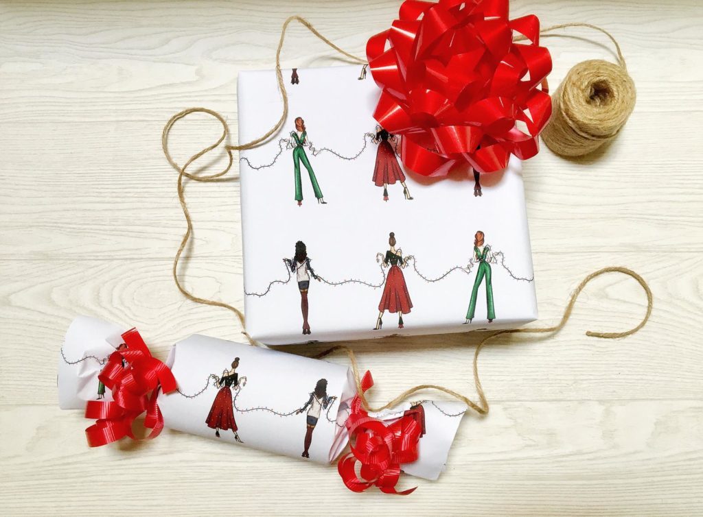Samia Lynn wrapping paper small business gift guide 