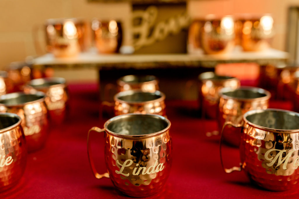 custom engraved Moscow mule cups