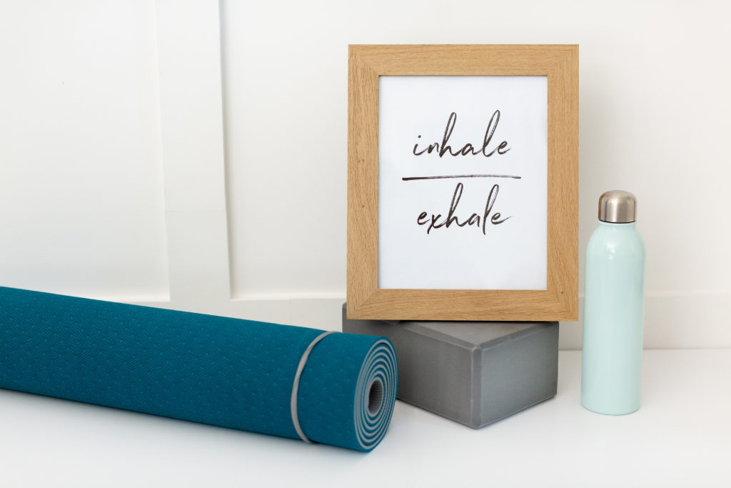 creating a self-care routine with a yoga practice