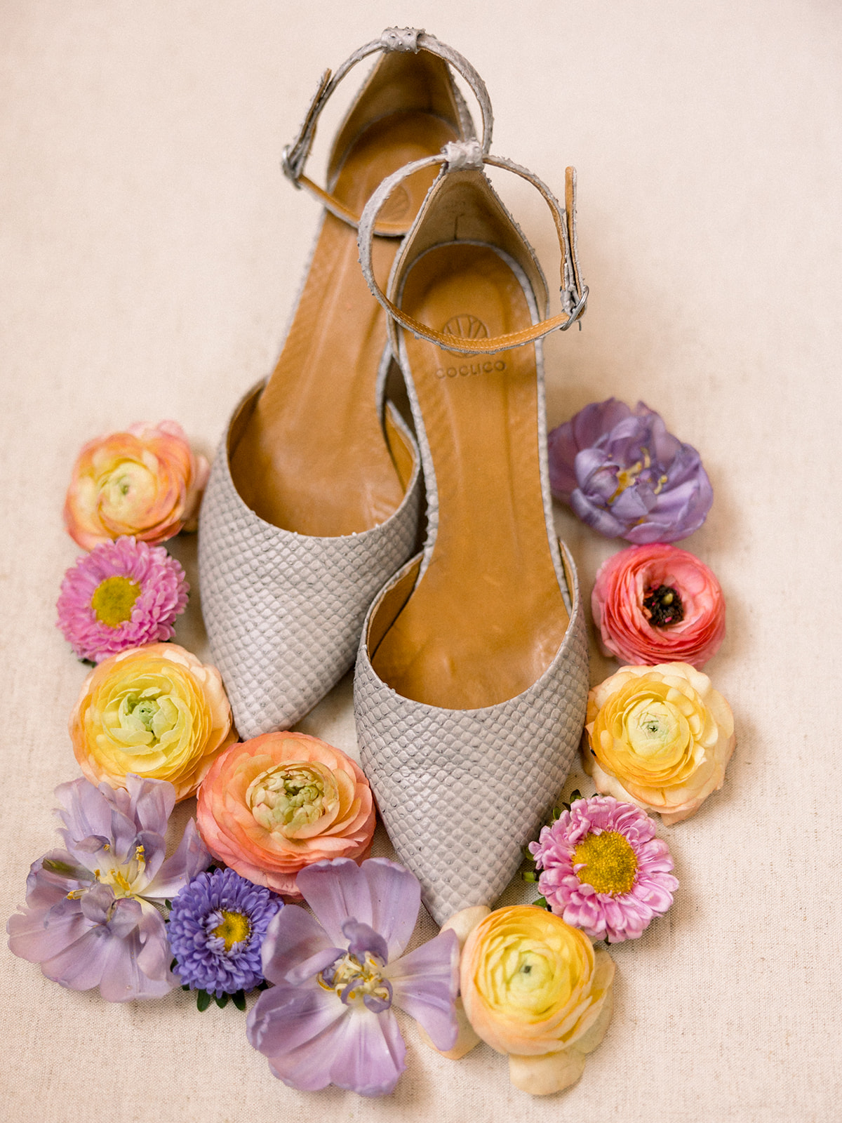 grey snake skin wedding heels