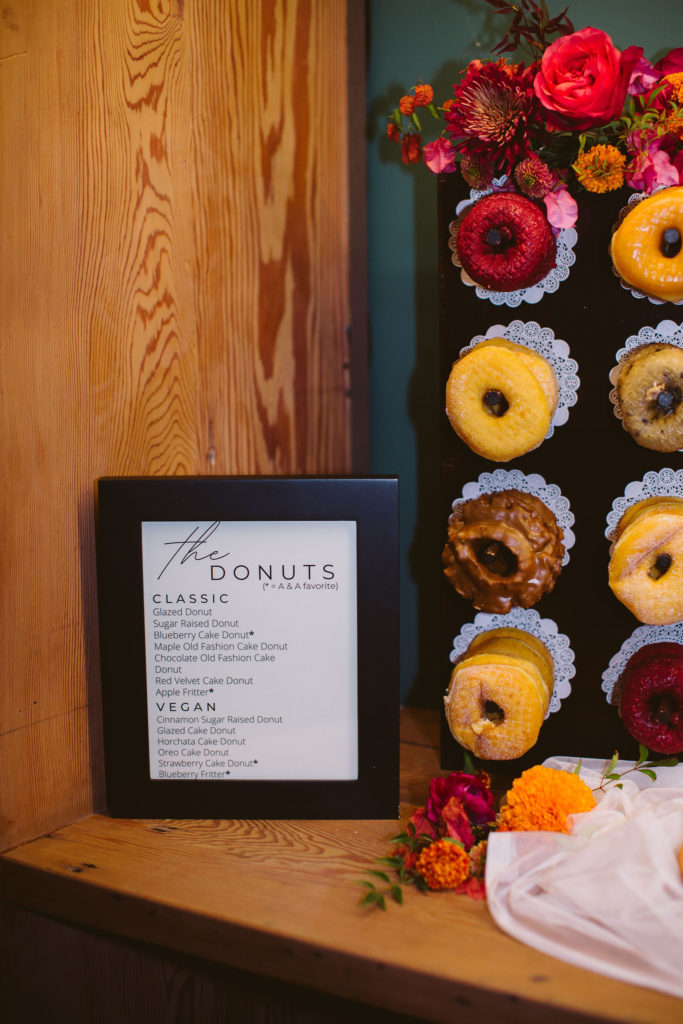 donut wall sign 