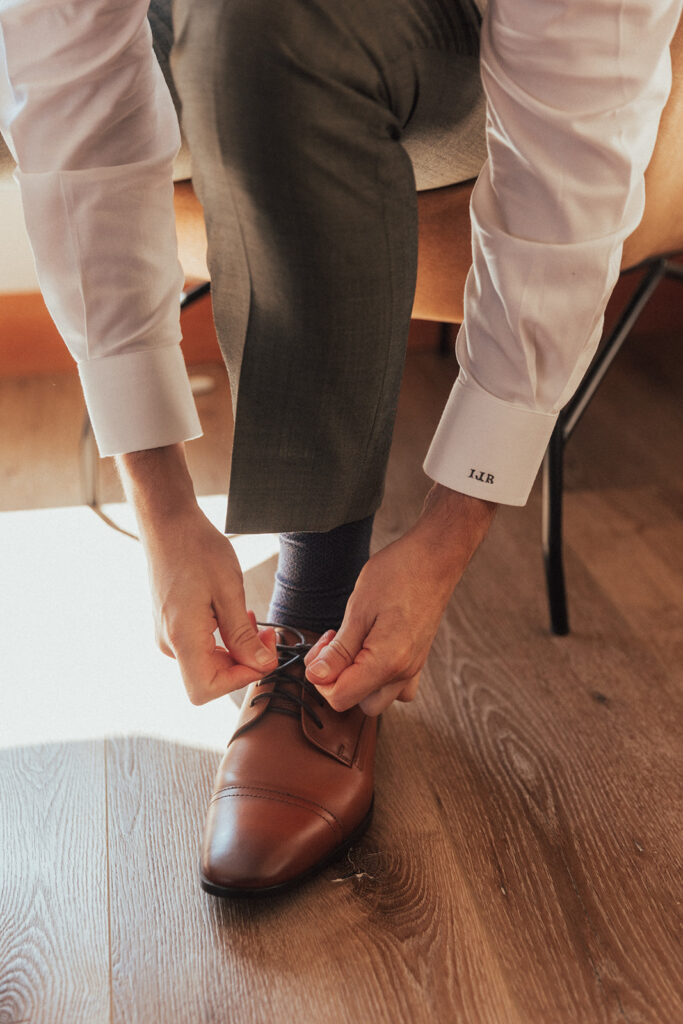 brown dress shoes for groom